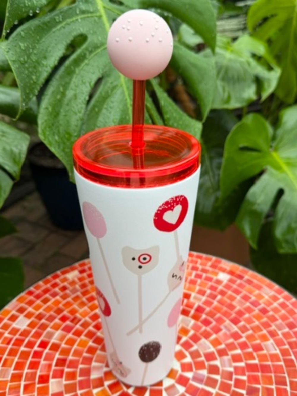 Starbucks x Target Cake Pop Cold Cup Tumbler - Ltd. Ed. - NEW w/tags